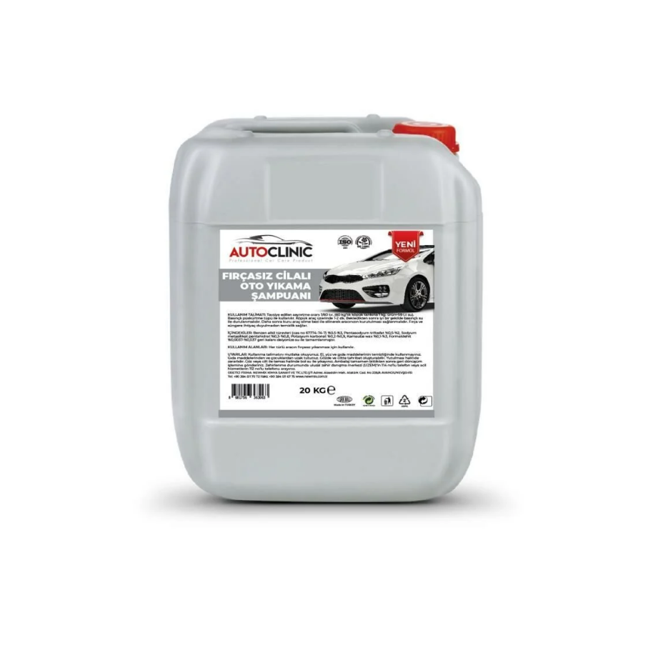 Autoclinic 20KG Fırçasız Cilalı Oto Yıkama Şampuanı
