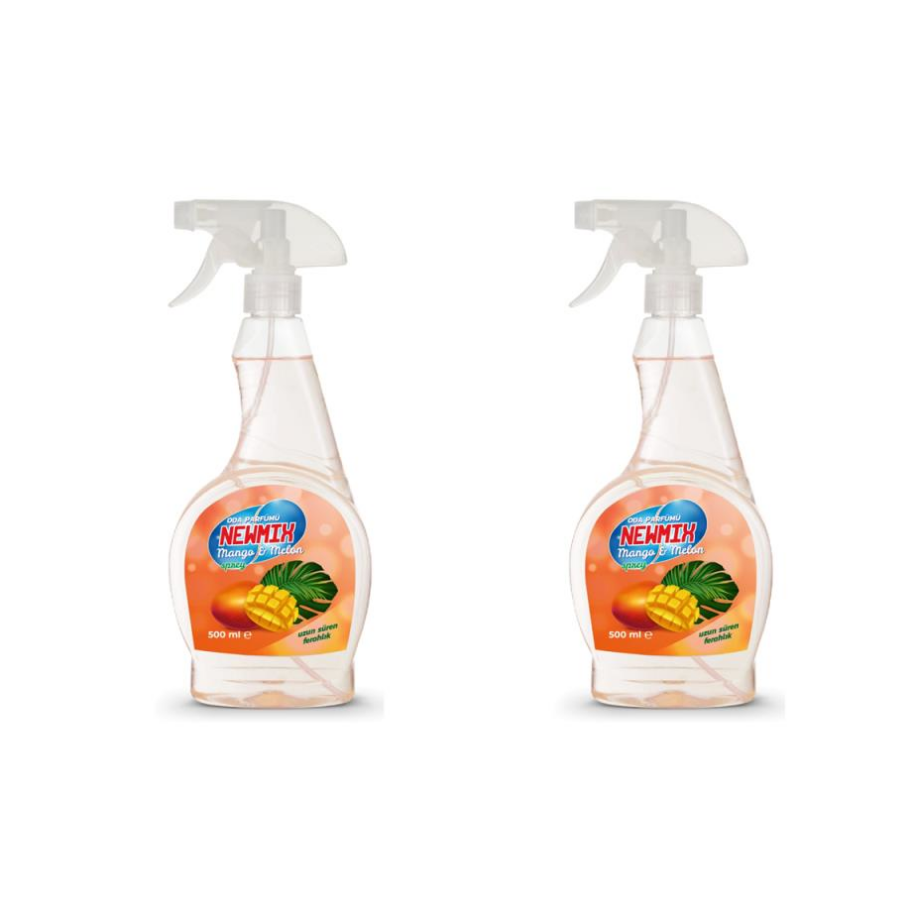 Newmix 2'li Set Oda/Oto Parfümü Mango&Melon  (2x500ml)