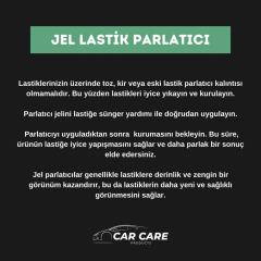 Newmix Jel Lastik Parlatıcı 1.25kg+Uygulama Süngeri