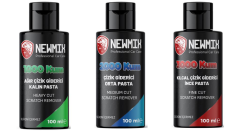 Newmix 3'lü İnce+Orta+Kalın Pasta 100mlx3