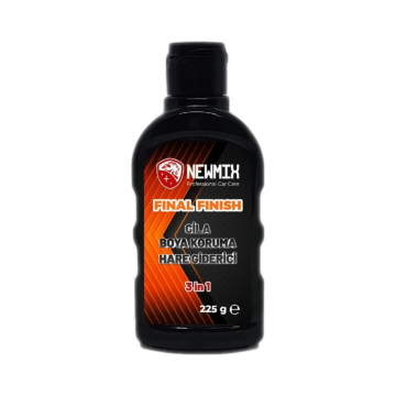 Newmix Final Finish 3in1 Boya Koruma Hare Giderici 225gr