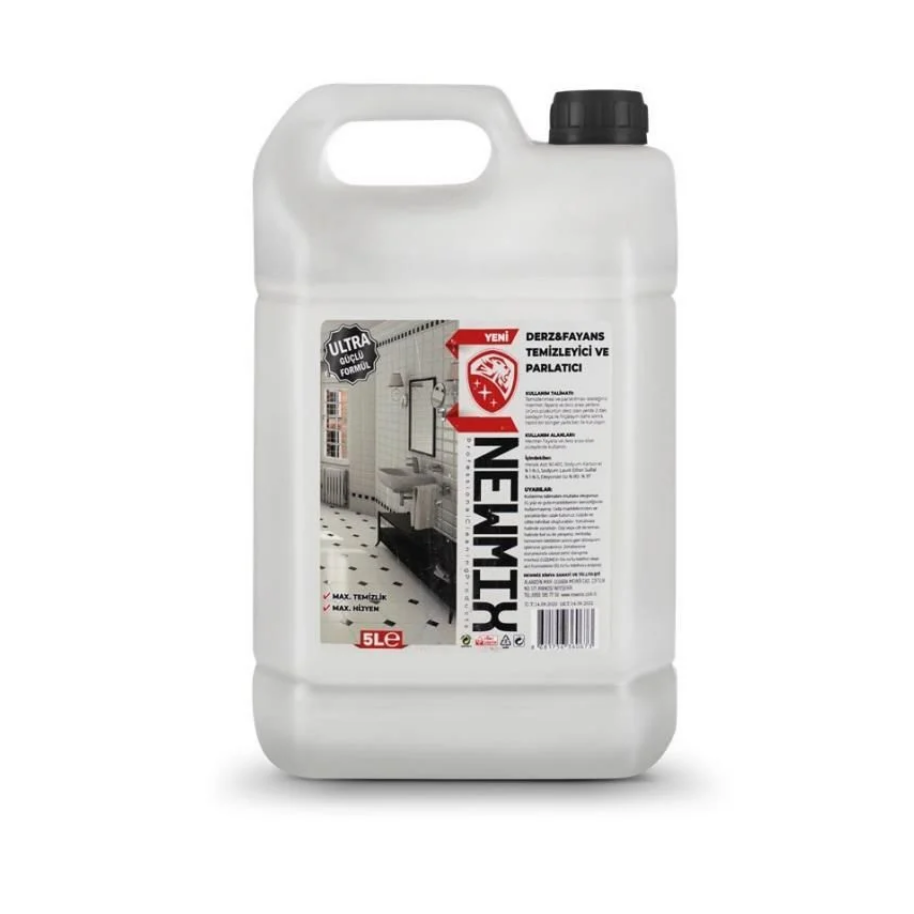 Newmix Derz Fayans Temizleyici ve Parlatıcı 5LT