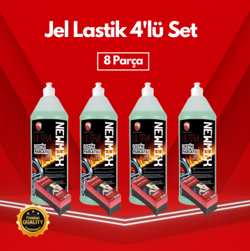 Jel Lastik 4'lü Set