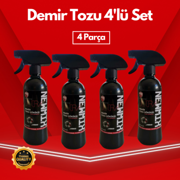 Demir Tozu Sökücü 4'lü Set