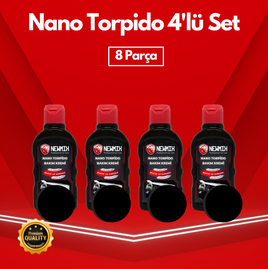 Nano Torpido Bakım Kremi 4'lü Set