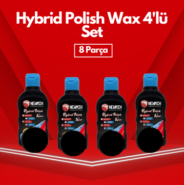 Hybrid Polish Wax 4'lü Set