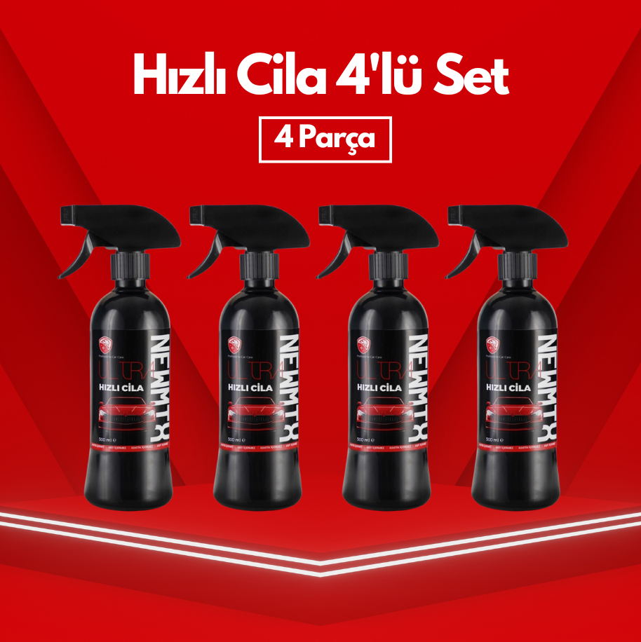 Hızlı Cila 4'lü Set