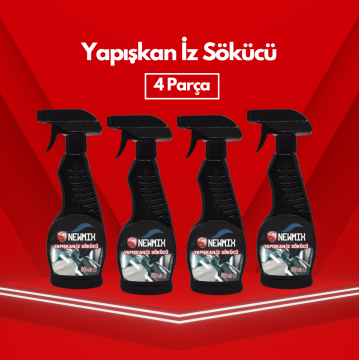 Yapışkan İz Sökücü 4'lü Set