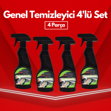 Autoclinic Genel Temizleyici 4'lü Set