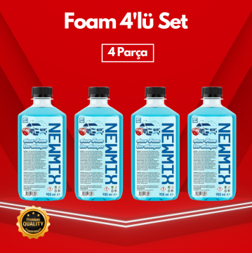 Newmix Snow Foam 4'lü Set