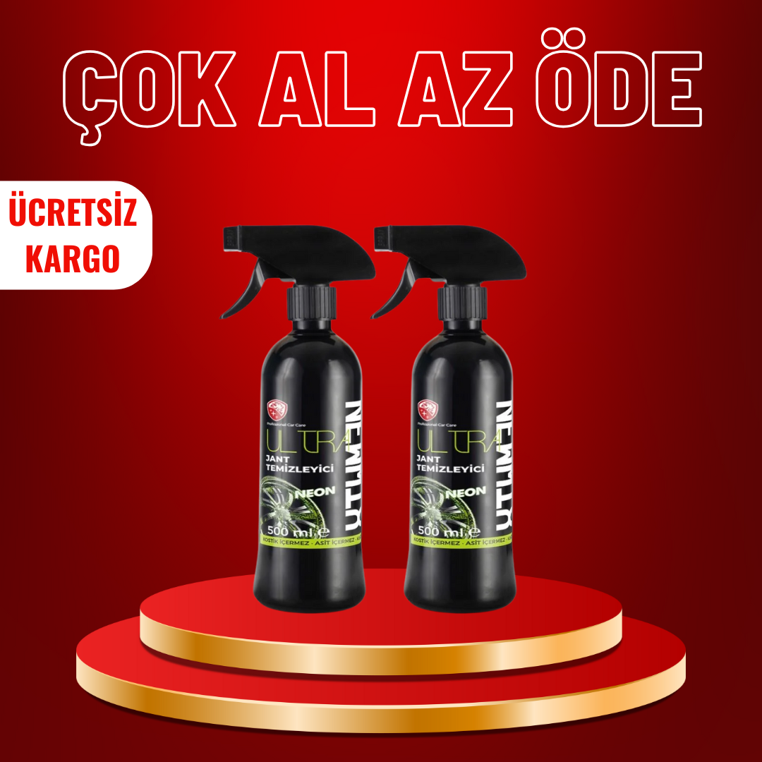 2 Adet Neon Jant Temizleyici 500 Ml