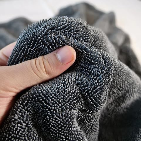 Overloklu Mikrofiber Oto Kurulama Bezi 50X70 Süper Emici