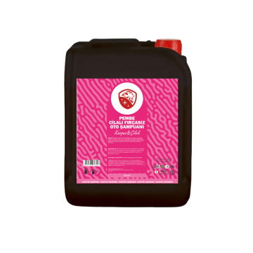 20 Lt Cilalı Fırçasız Pembe Renkli Karpuz&Çilek Oto Şampuanı