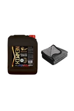Gold Cilalı Oto Şampuanı 5 Kg + Kirpi Bez